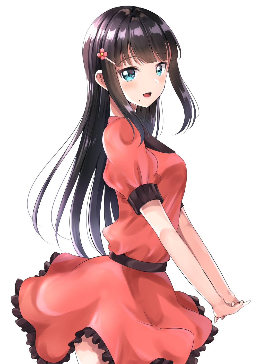 dress kurosawa_dia love_live!_sunshine!! sin_(sin52y) skirt_lift