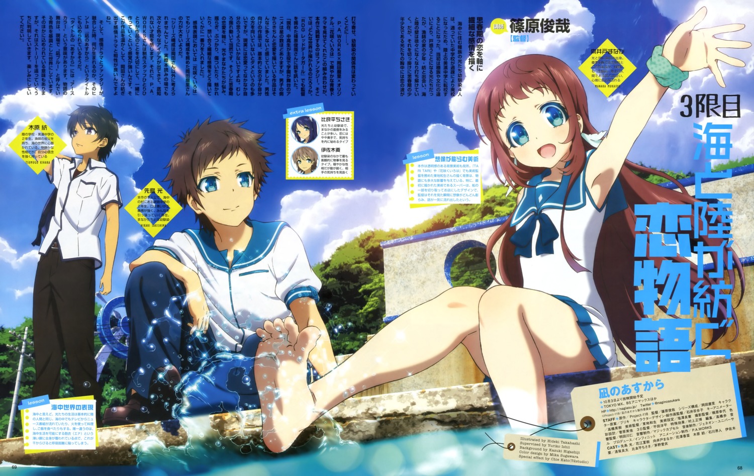 Nagi no Asukara Character Sheet: Hikari Sakishima by