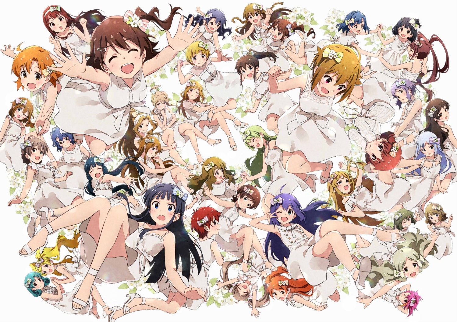 baba_konomi dress emily_stewart fukuda_noriko hakozaki_serika handa_roco heels ibuki_tsubasa julia_(idolm@ster) kasuga_mirai kinoshita_hinata kitakami_reika kitazawa_shiho kousaka_umi maihama_ayumu makabe_mizuki matsuda_arisa miyao_miya mochizuki_anna mogami_shizuka momose_rio nagayoshi_subaru nakatani_iku nanao_yuriko nikaidou_chizuru nonohara_akane ogami_tamaki sakuramori_kaori satake_minako see_through shimabara_elena shinomiya_karen shiraishi_tsumugi skirt_lift sonsoso summer_dress suou_momoko sweater takayama_sayoko tanaka_kotoha tenkuubashi_tomoka the_idolm@ster the_idolm@ster_million_live! the_idolm@ster_million_live!_theater_days tokoro_megumi tokugawa_matsuri toyokawa_fuuka yabuki_kana yokoyama_nao