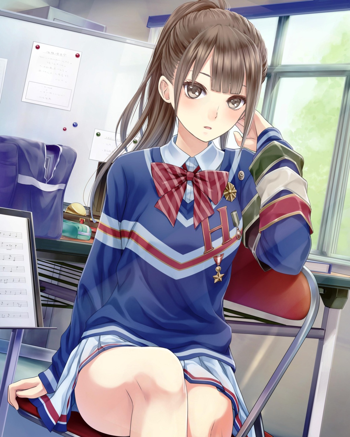 school_fanfare seifuku sweater