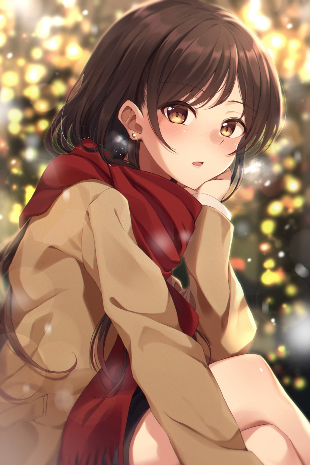 christmas ichinose_chizuru kanojo_okarishimasu kuroto_yuu