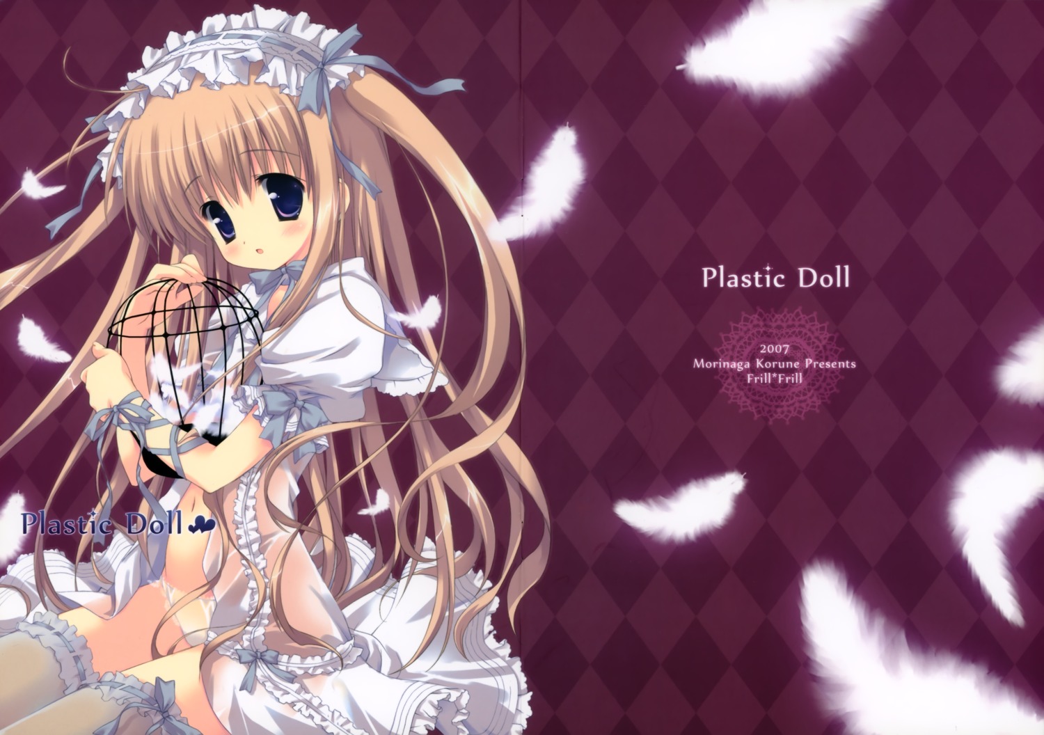 crease fixme frill_frill gothic_lolita loli lolita_fashion morinaga_korune pantsu see_through thighhighs