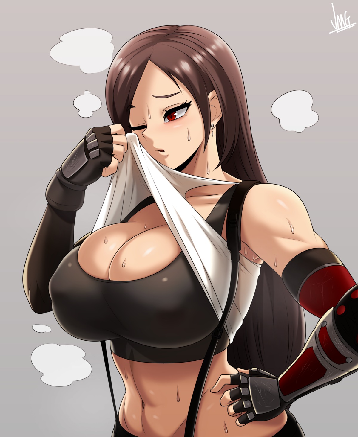 erect_nipples final_fantasy final_fantasy_vii jmg tifa_lockhart undressing