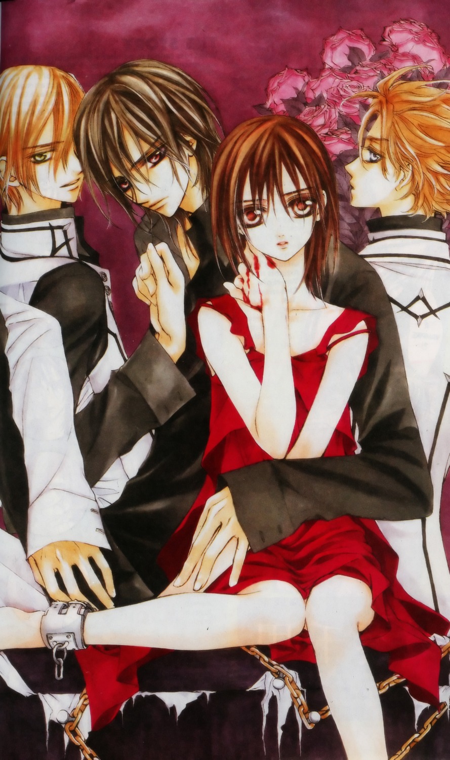 aidou_hanabusa bleed_through cross_yuuki hino_matsuri ichijou_takuma kuran_kaname vampire_knight