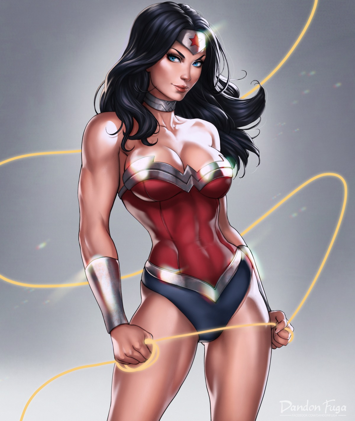 cleavage dandon_fuga dc_comics wonder_woman wonder_woman_(character)