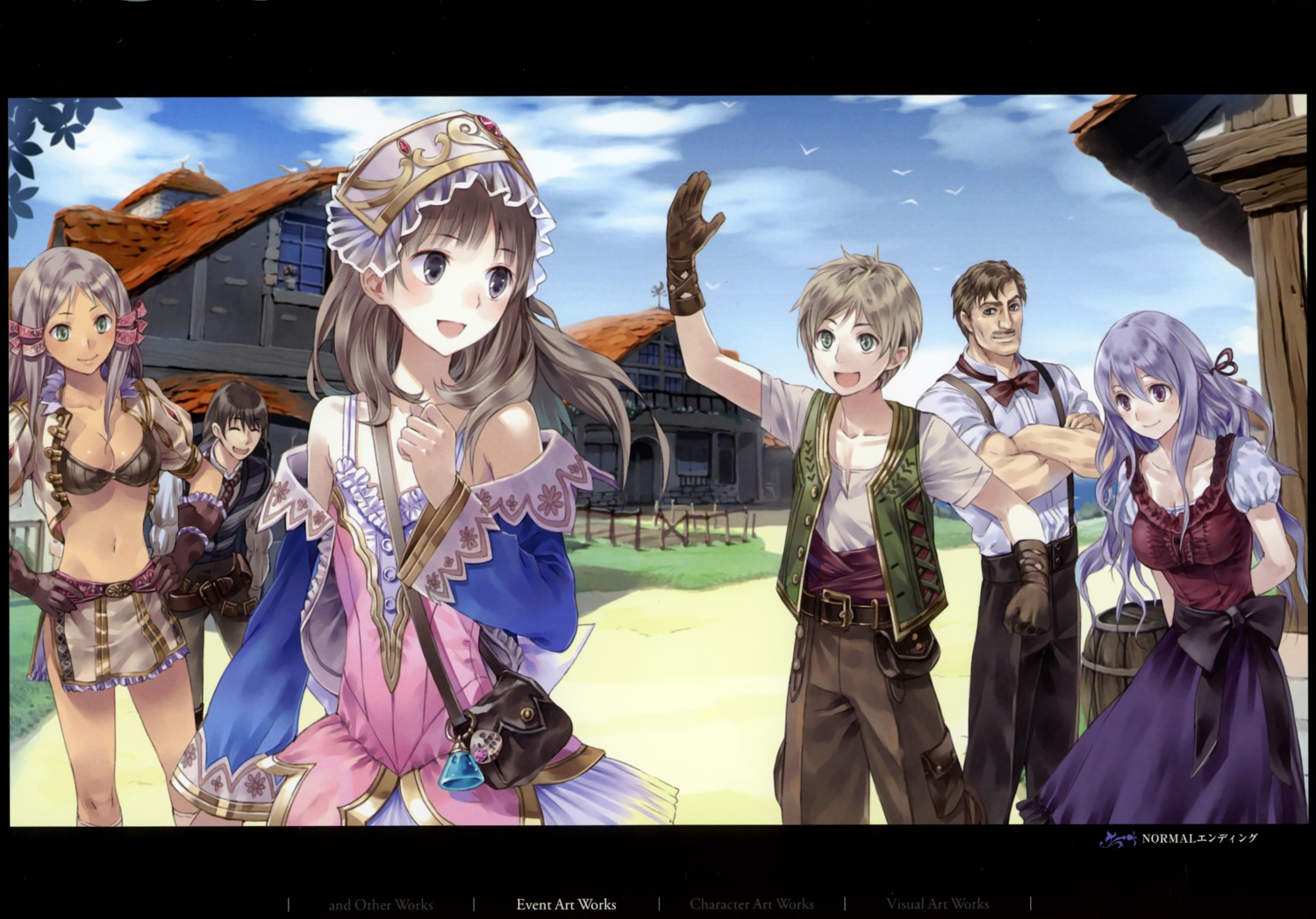 atelier atelier_rorona atelier_totori bikini_top cleavage gerhard_konev jeeno_knab kishida_mel mervia_siebel pamela_ibis peter_lietz swimsuits totooria_helmold