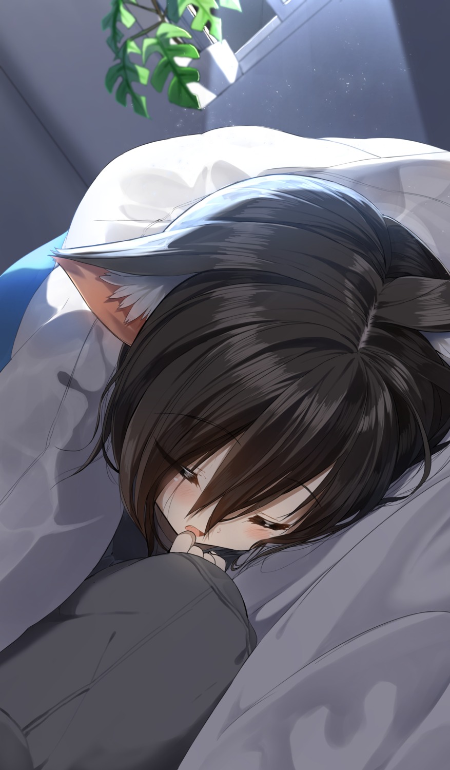 animal_ears nekomimi pentagon_(railgun_ky1206) sheets