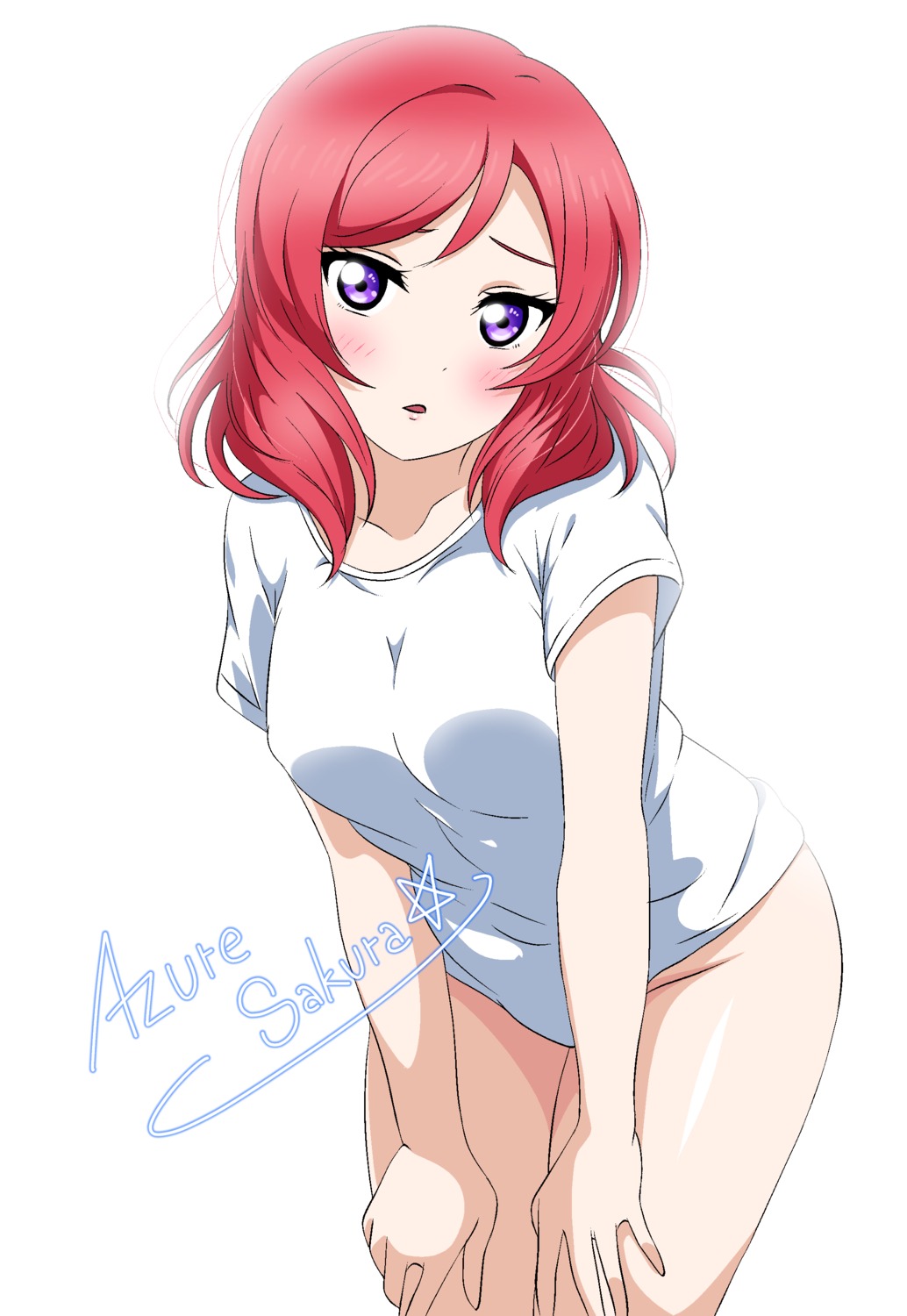 azuresakura love_live! nishikino_maki