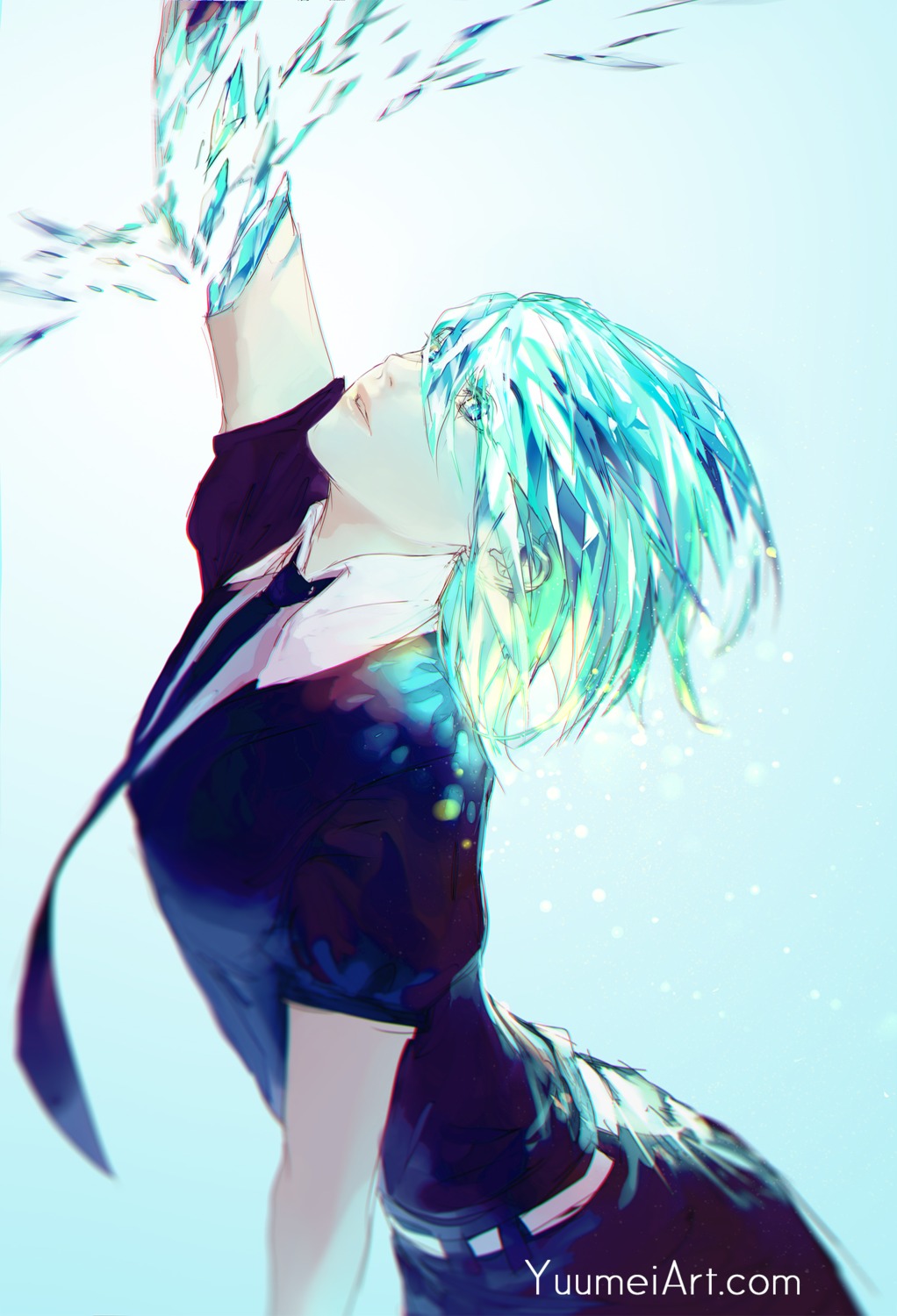 houseki_no_kuni official_watermark phosphophyllite wenqing_yan