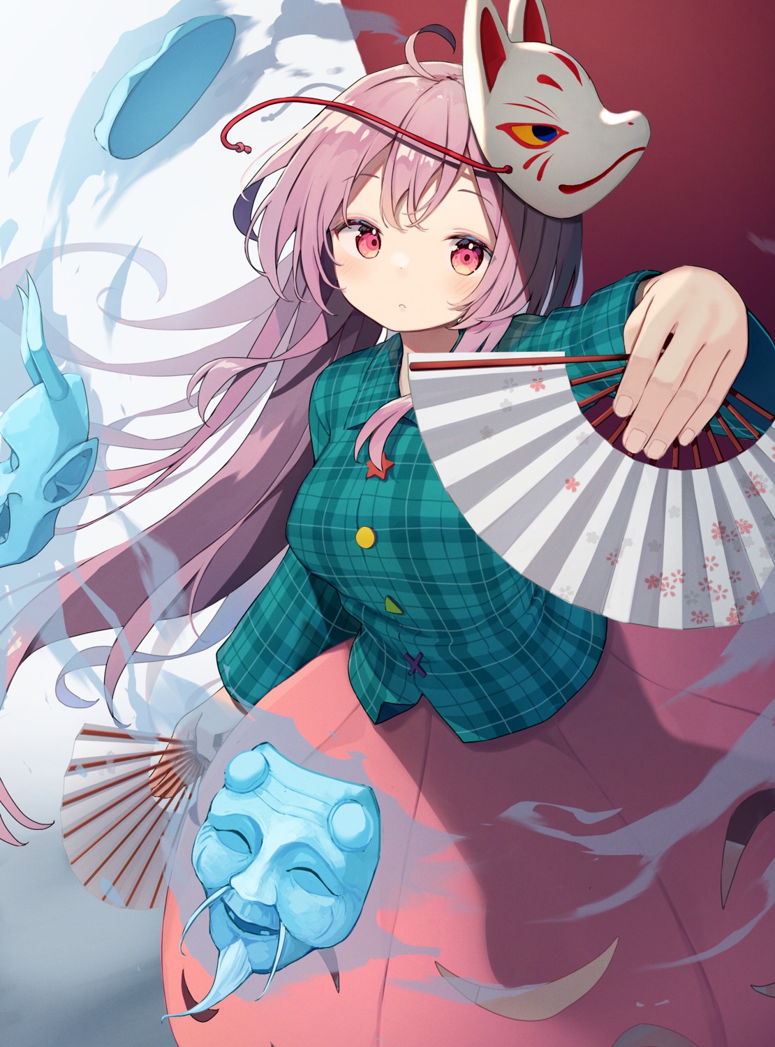 hata_no_kokoro mamemochi touhou