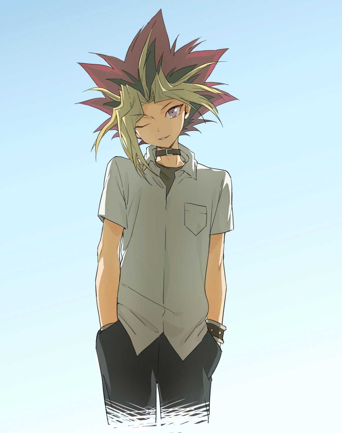 male maruchi yami_yuugi yugioh