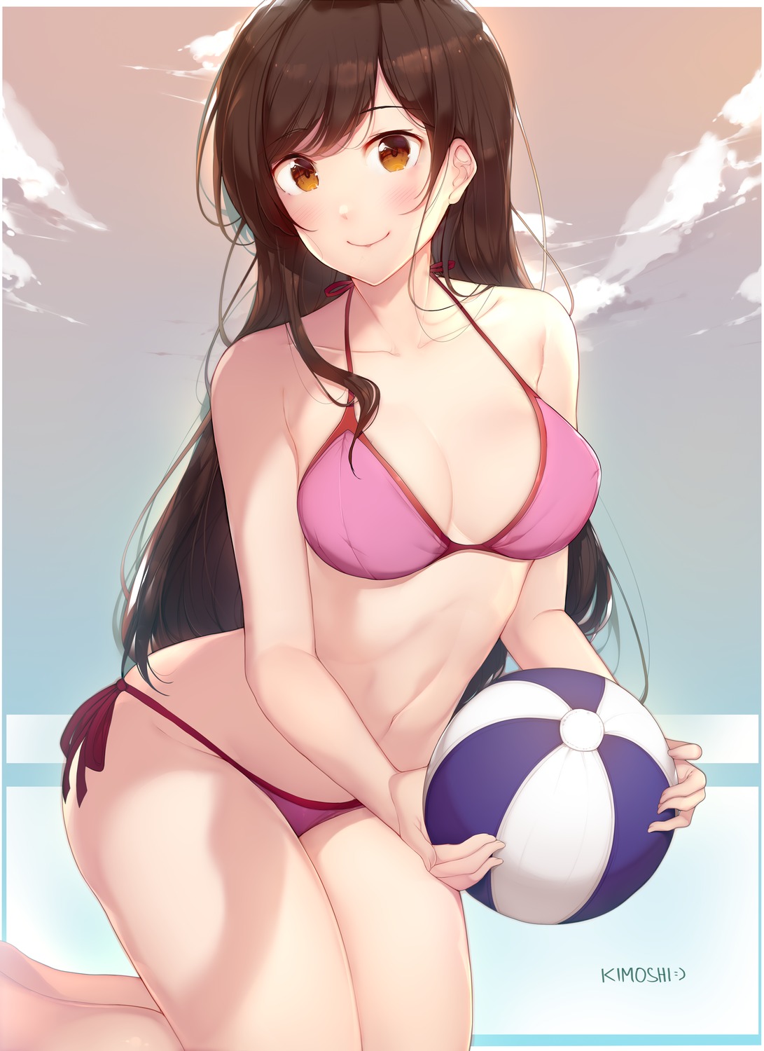 bikini ichinose_chizuru kanojo_okarishimasu kimoshi swimsuits