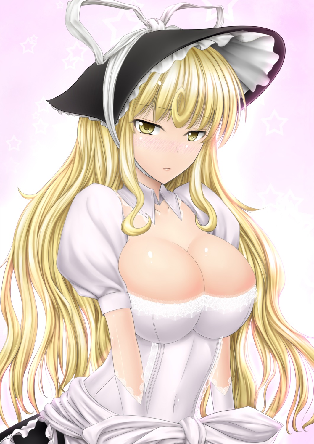 cleavage kirisame_marisa touhou y2