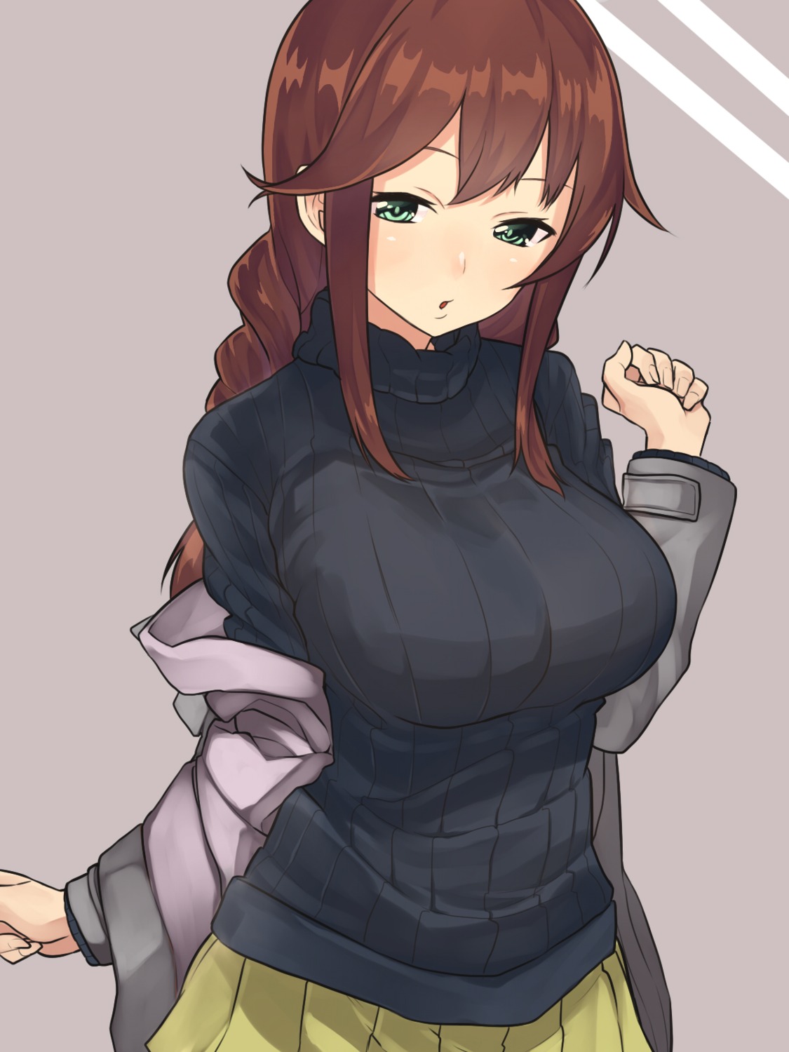 baffu kantai_collection noshiro_(kancolle) sweater