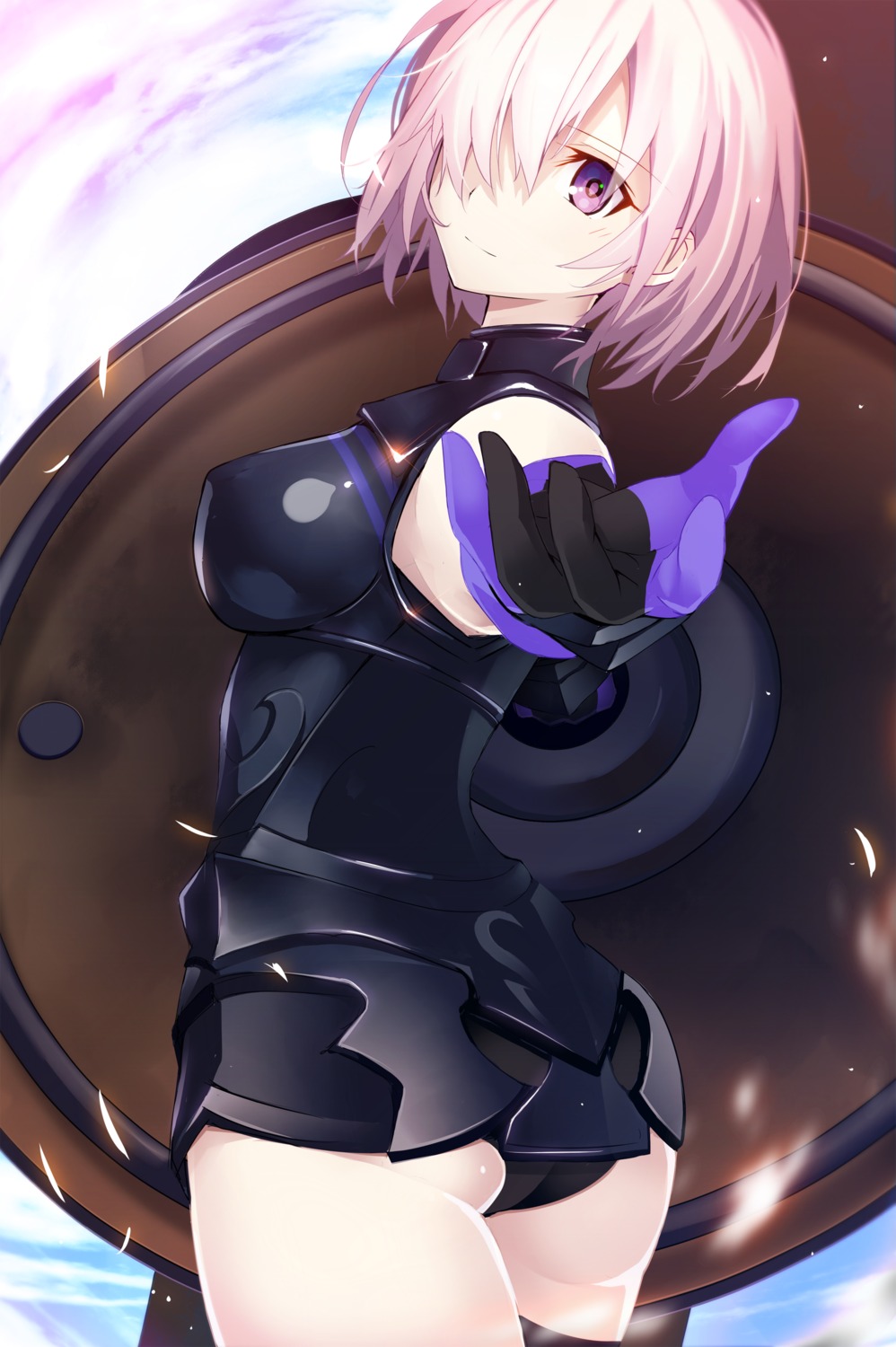 armor ass fate/grand_order fate/stay_night machimura_komori mash_kyrielight pantsu