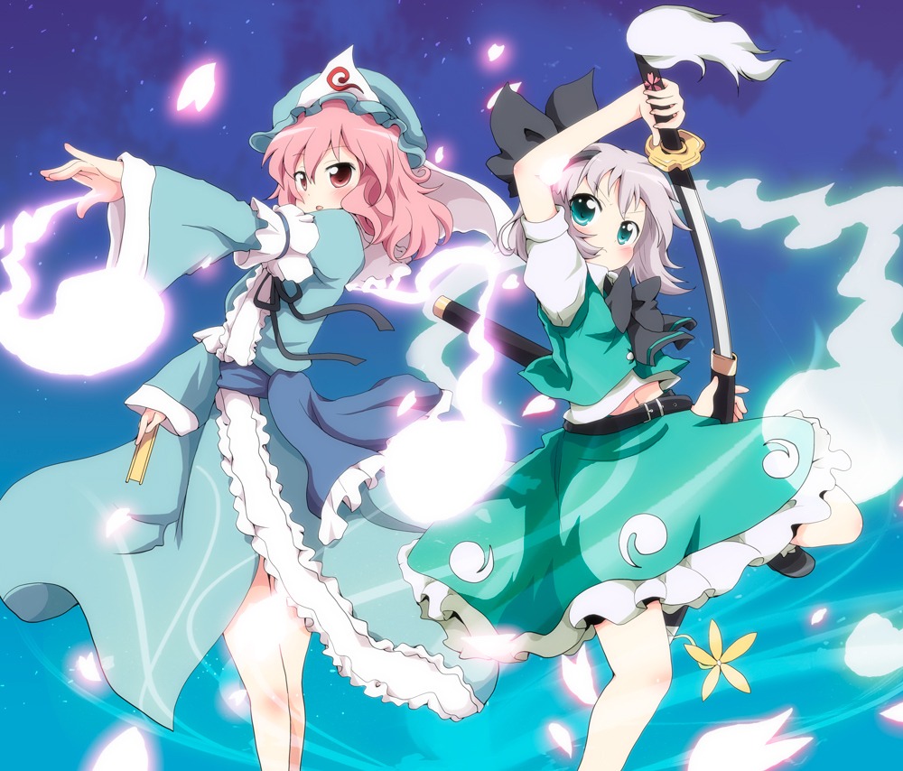 konpaku_youmu massala saigyouji_yuyuko touhou