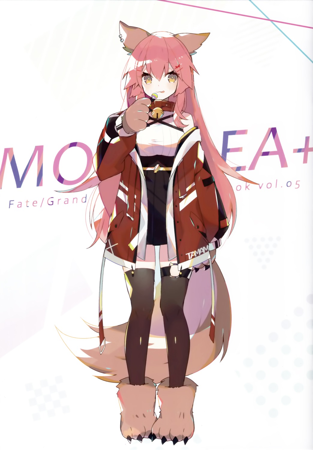 fate/grand_order kitsune tamamo_cat