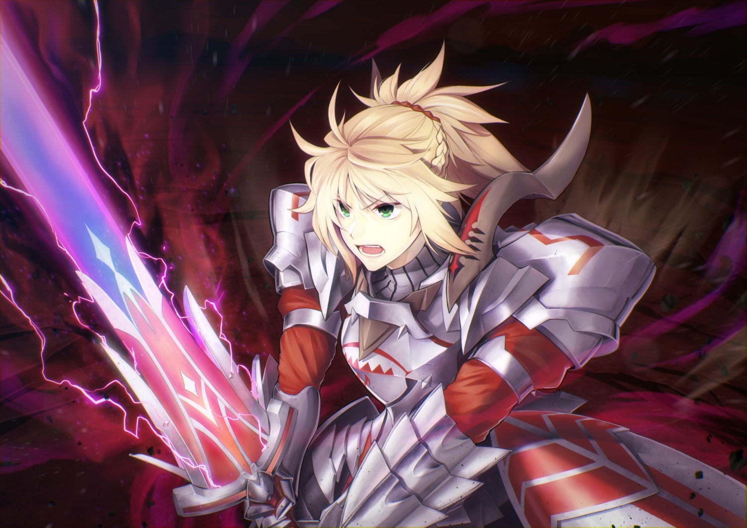 armor fate/apocrypha fate/stay_night mordred_(fate) sword yanagi_ryuuta