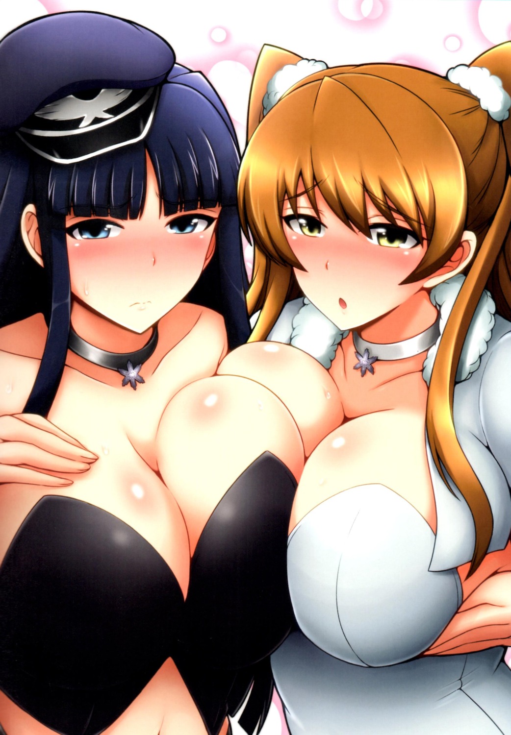 cleavage jean-louis ogiso_setsuna touma_kazusa white_album white_album_2