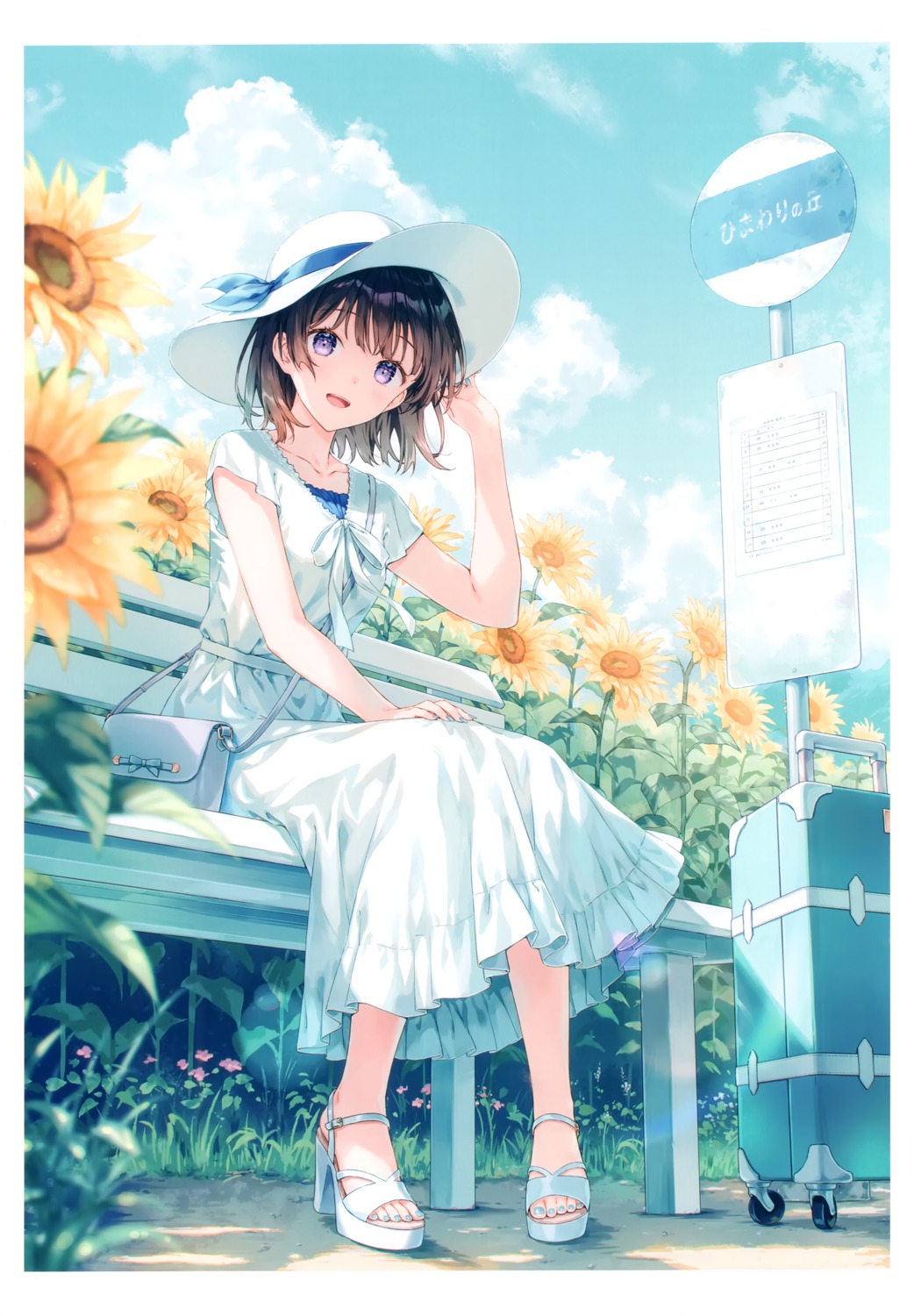 dress heels hiten hitenkei summer_dress