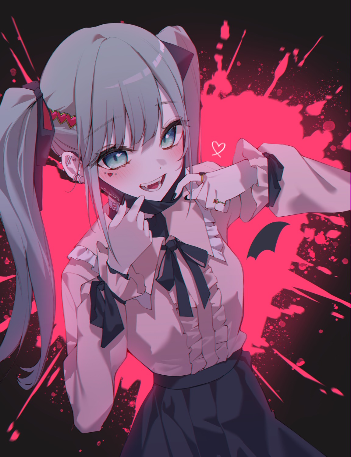 hatsune_miku vampire_(vocaloid) vocaloid yohwa