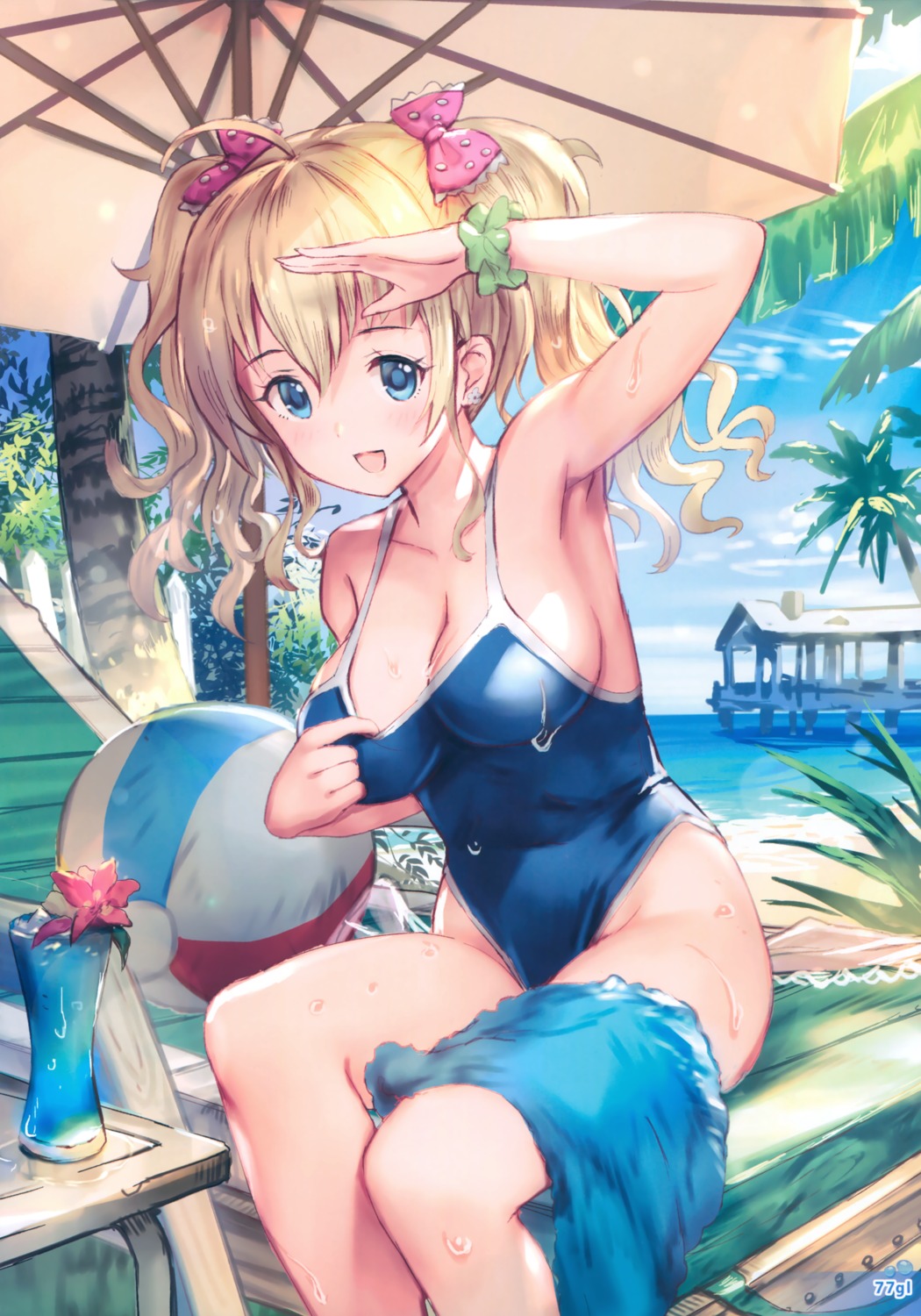 77gl cleavage school_swimsuit swimsuits