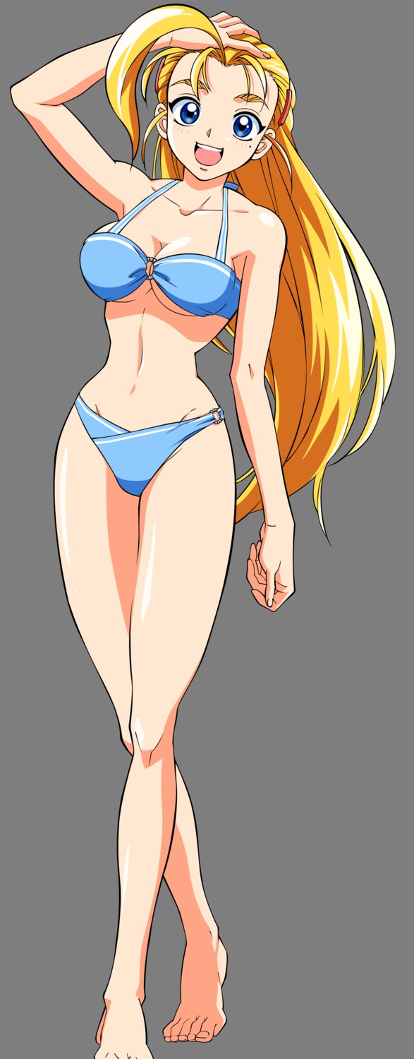 bikini cleavage furinji_miu shijou_saikyou_no_deshi_kenichi swimsuits transparent_png vector_trace