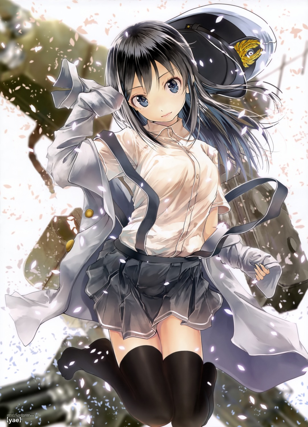 asashio_(kancolle) kantai_collection thighhighs yae_(mono)