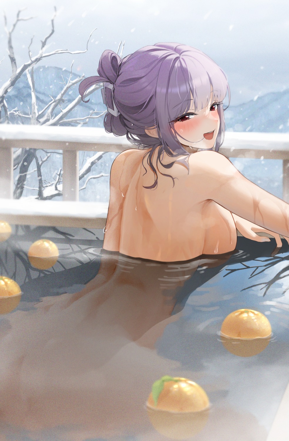 ass bathing bbakasatang naked onsen wet
