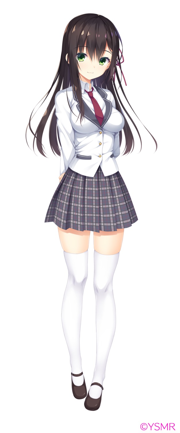 hazumi_rio seifuku thighhighs ysmr