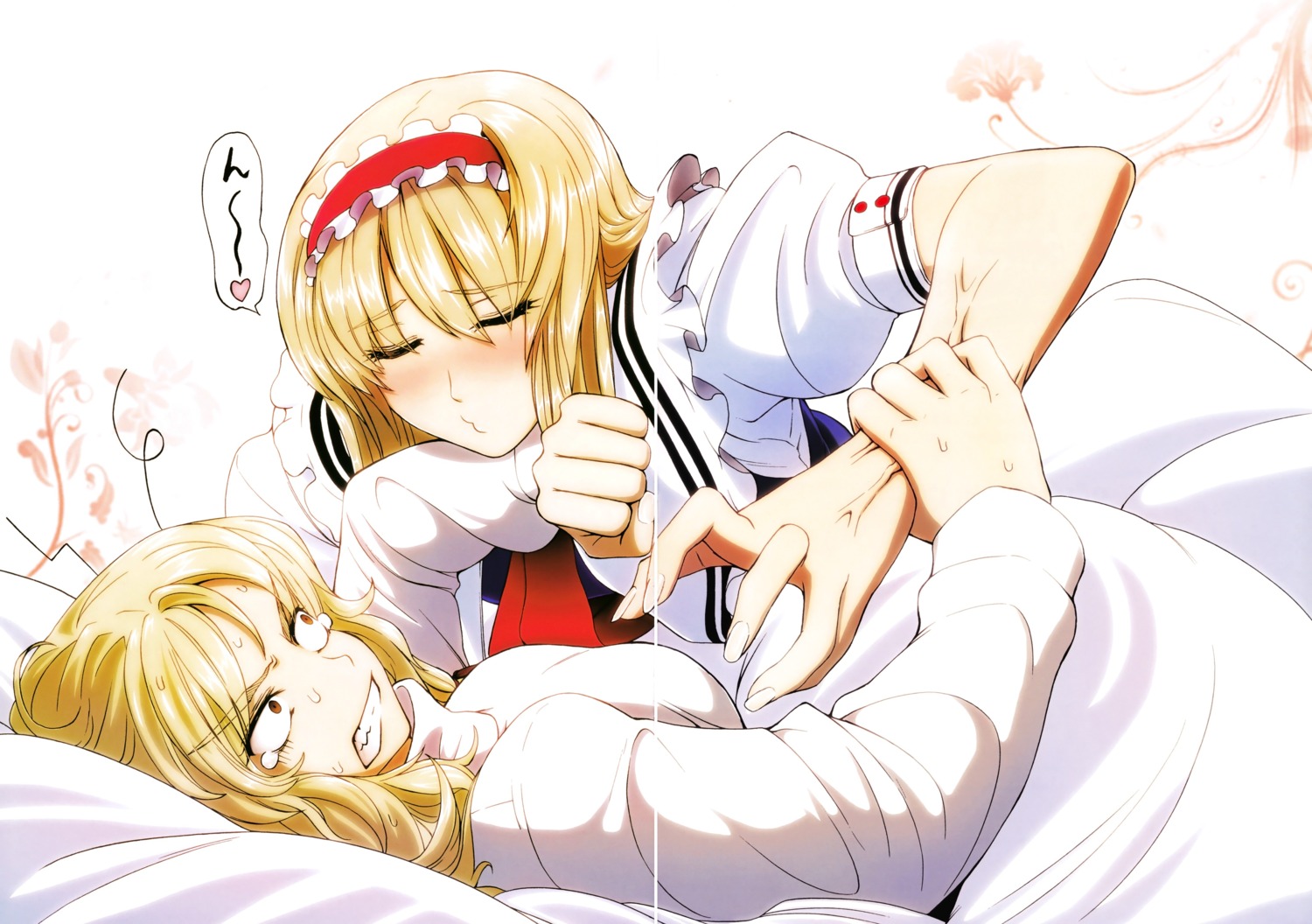 alice_margatroid gap imizu_(nitro_unknown) kirisame_marisa touhou yuri