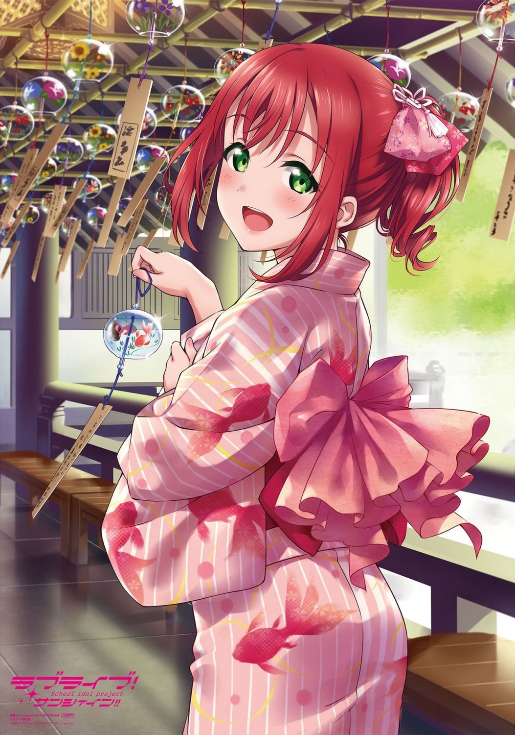 inou_shin kurosawa_ruby love_live!_sunshine!! yukata