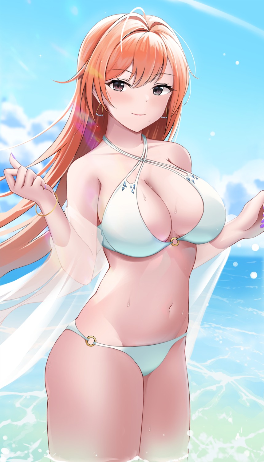 arisugawa_natsuha bikini swimsuits the_idolm@ster the_idolm@ster_shiny_colors tio_(005) wet