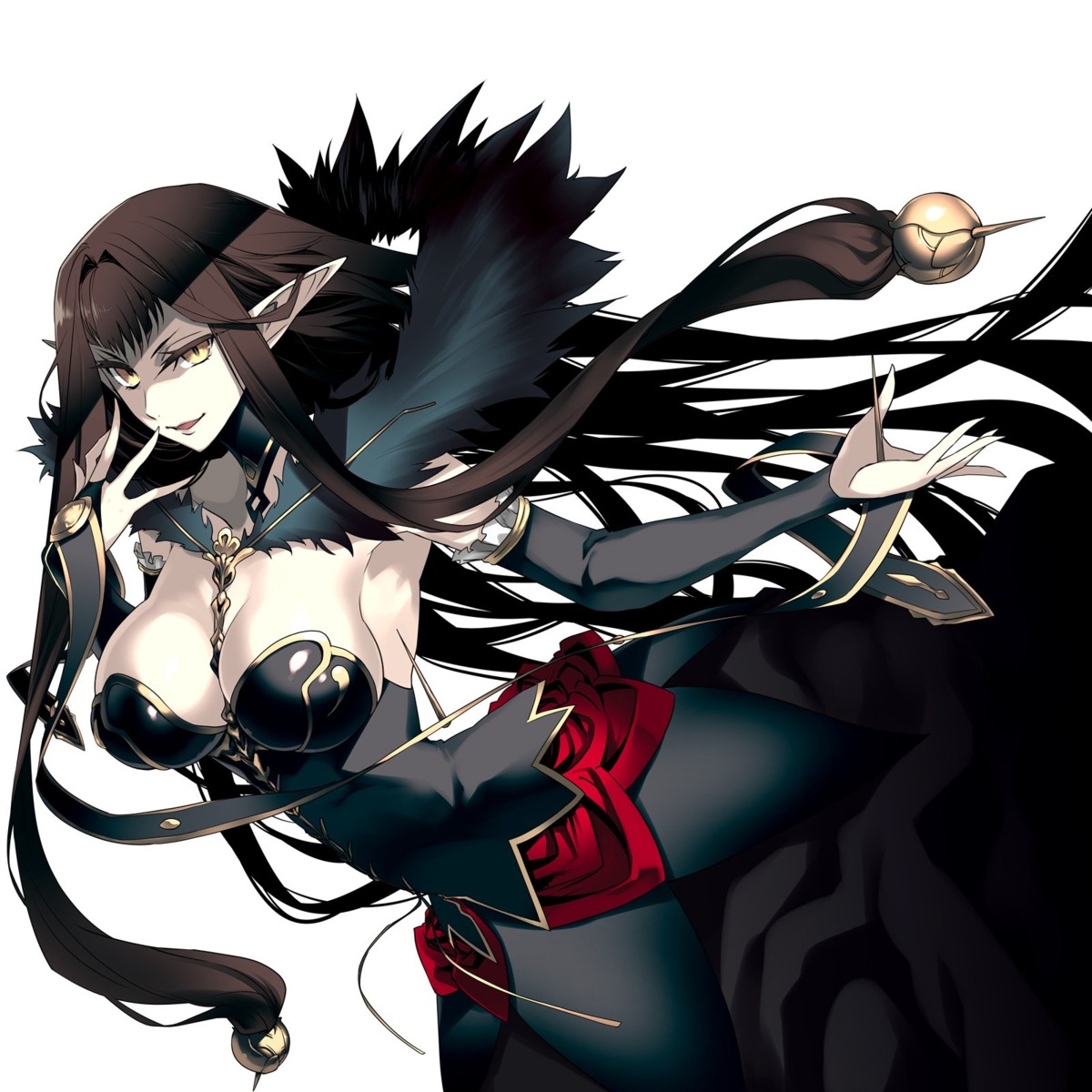 fate/apocrypha fate/stay_night ishida_akira pointy_ears semiramis_(fate)