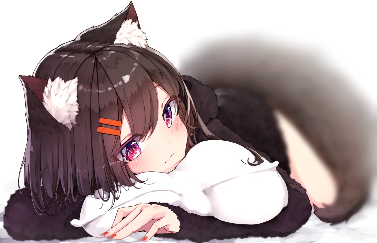 animal_ears kitsune mayogii tail