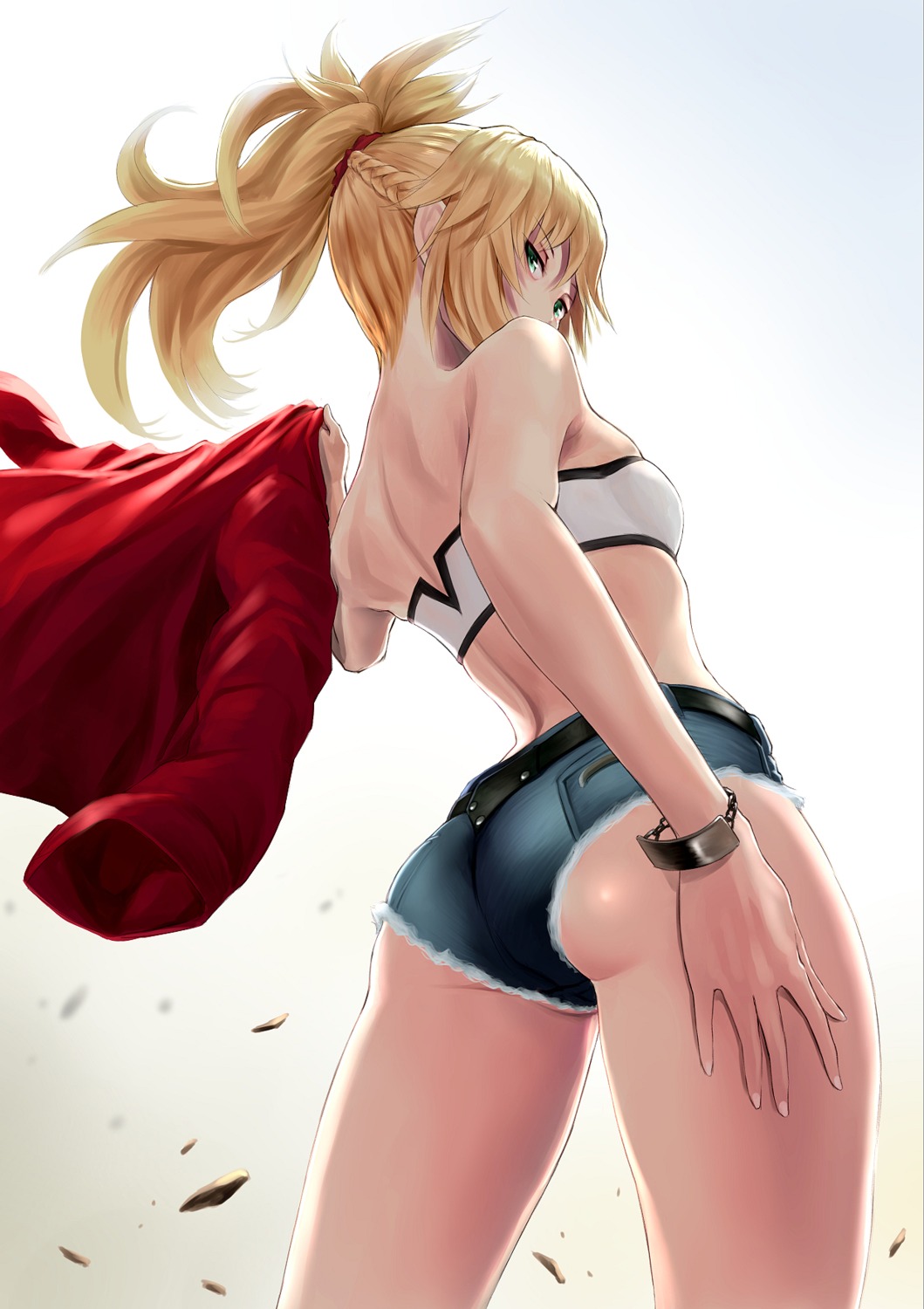 ass fate/apocrypha fate/stay_night mordred_(fate) wa_(genryusui)
