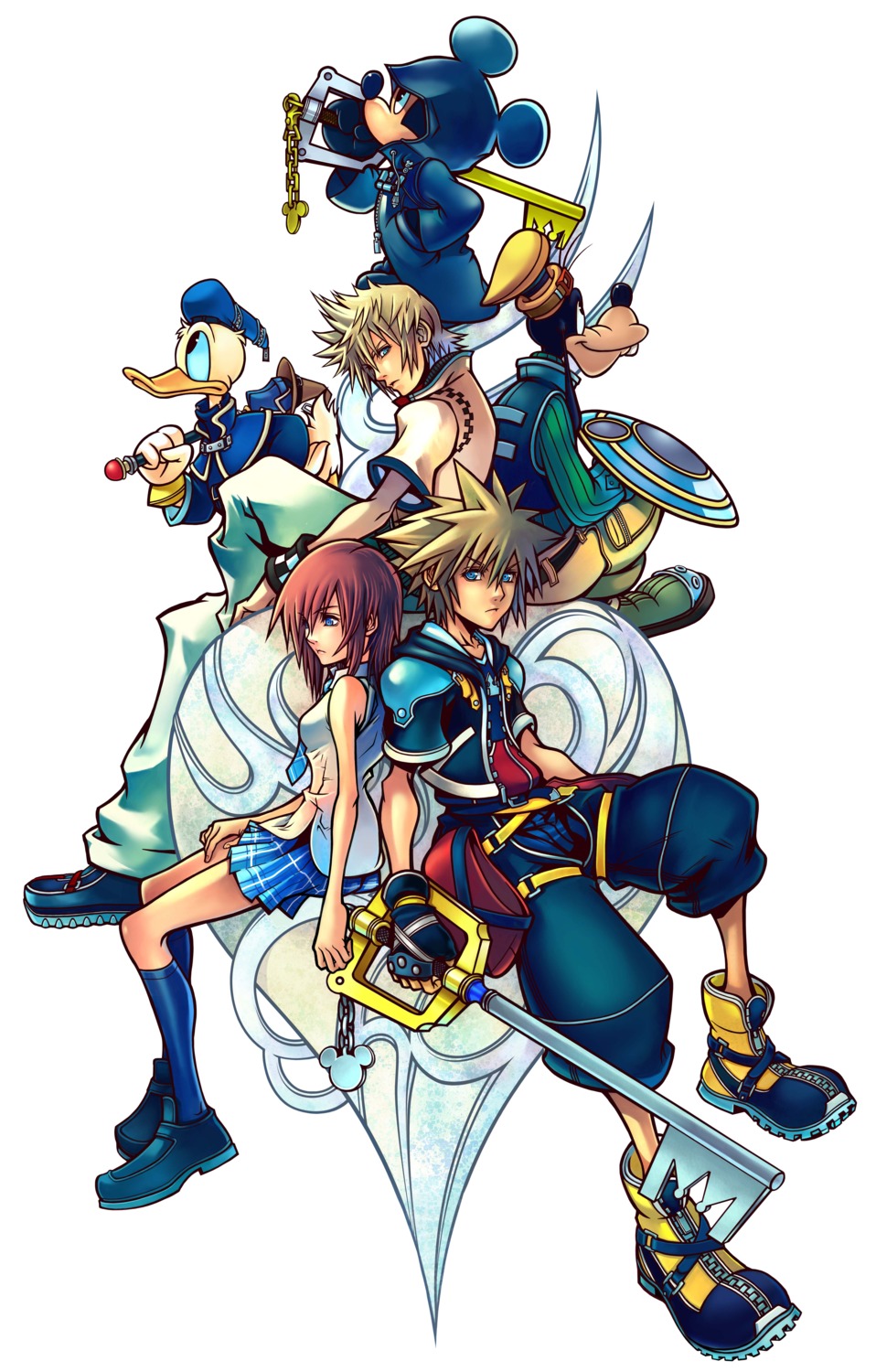 square enix nomura tetsuya kingdom hearts donald duck goofy kairi ...