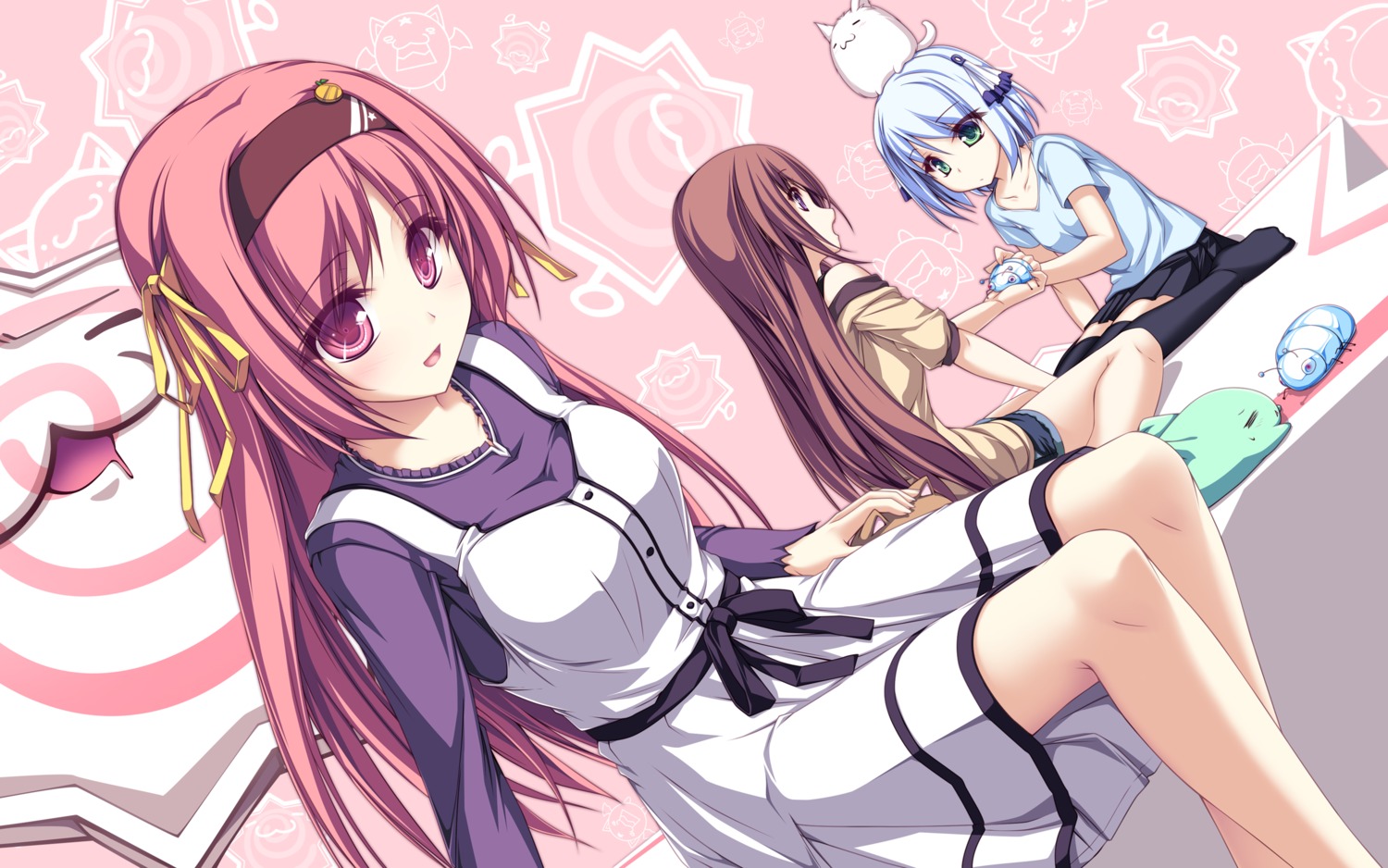 arisu_seiko koinokawa_riina kurimiya_mikan tenmaso usotsuki_ouji_to_nayameru_ohime-sama wallpaper whirlpool