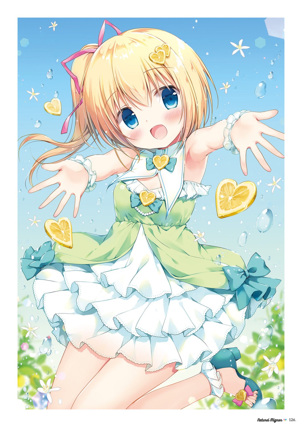 canvas+garden dress heels lemon-chan melonbooks miyasaka_nako summer_dress