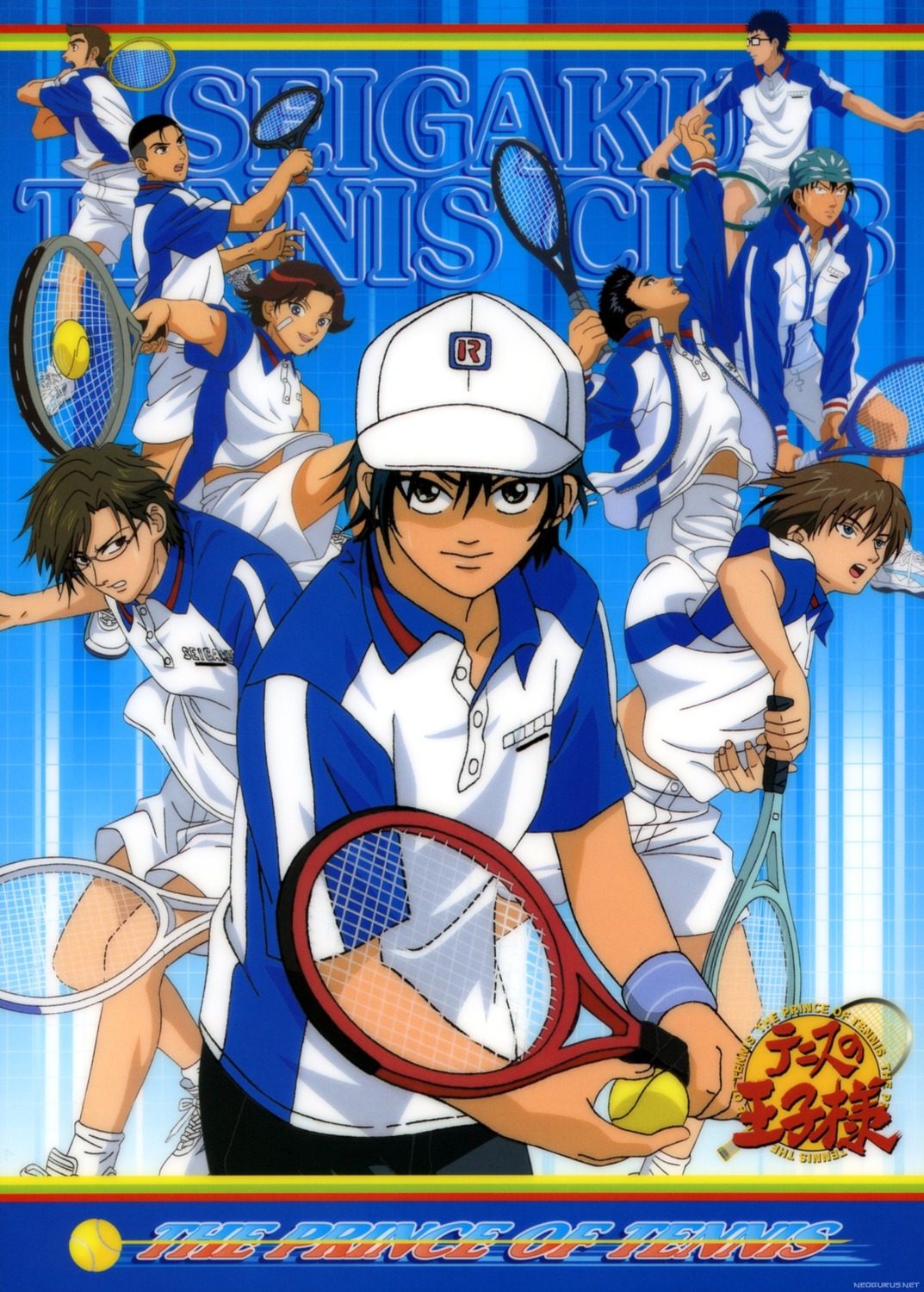 echizen_ryoma fuji_shuusuke kaoru_kaidoh kawamura_takashi kikumaru_eiji male megane oishi_shuuichiro sadaharu_inu tennis_no_ouji-sama tezuka_kunimitsu