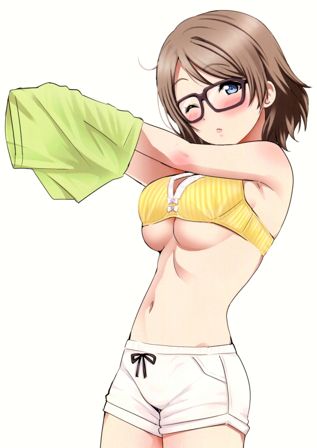 bra love_live!_sunshine!! megane sankuro underboob watanabe_you