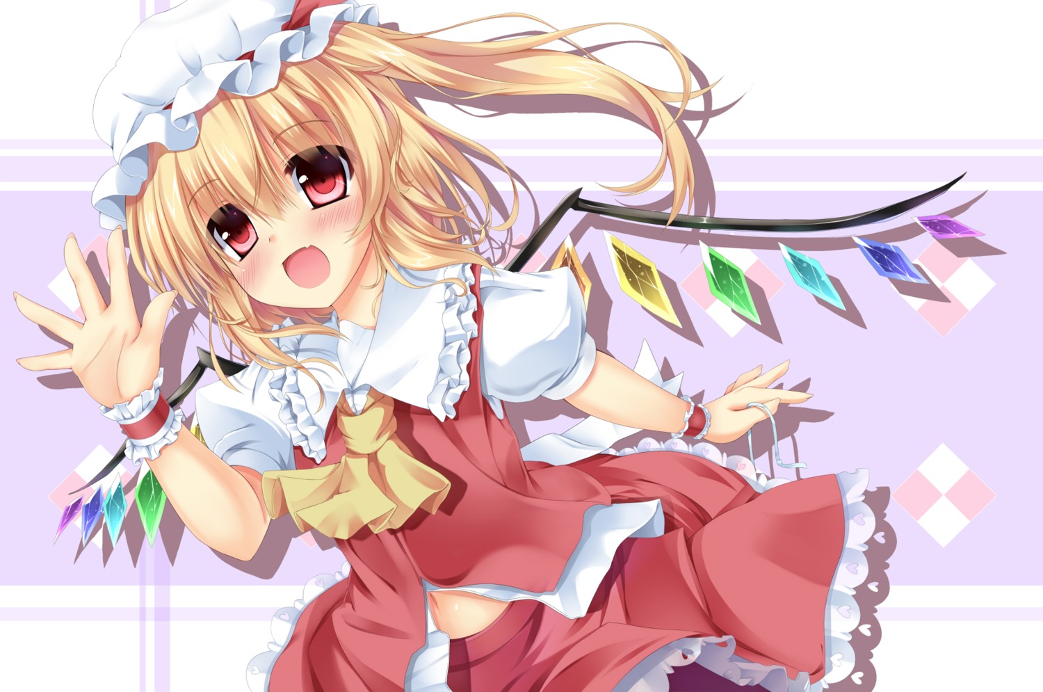 flandre_scarlet fujieda_uzuki touhou wings