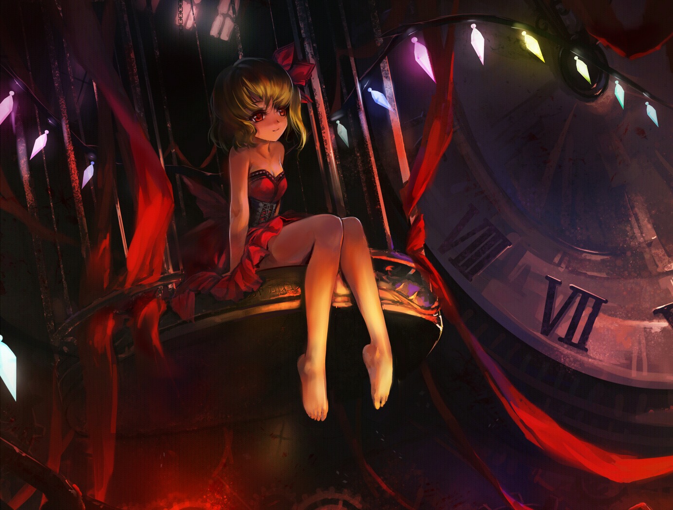 feet flandre_scarlet s.advent touhou