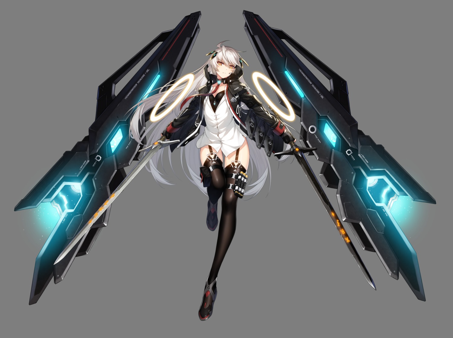 cleavage counter:side garter stockings tagme thighhighs transparent_png weapon