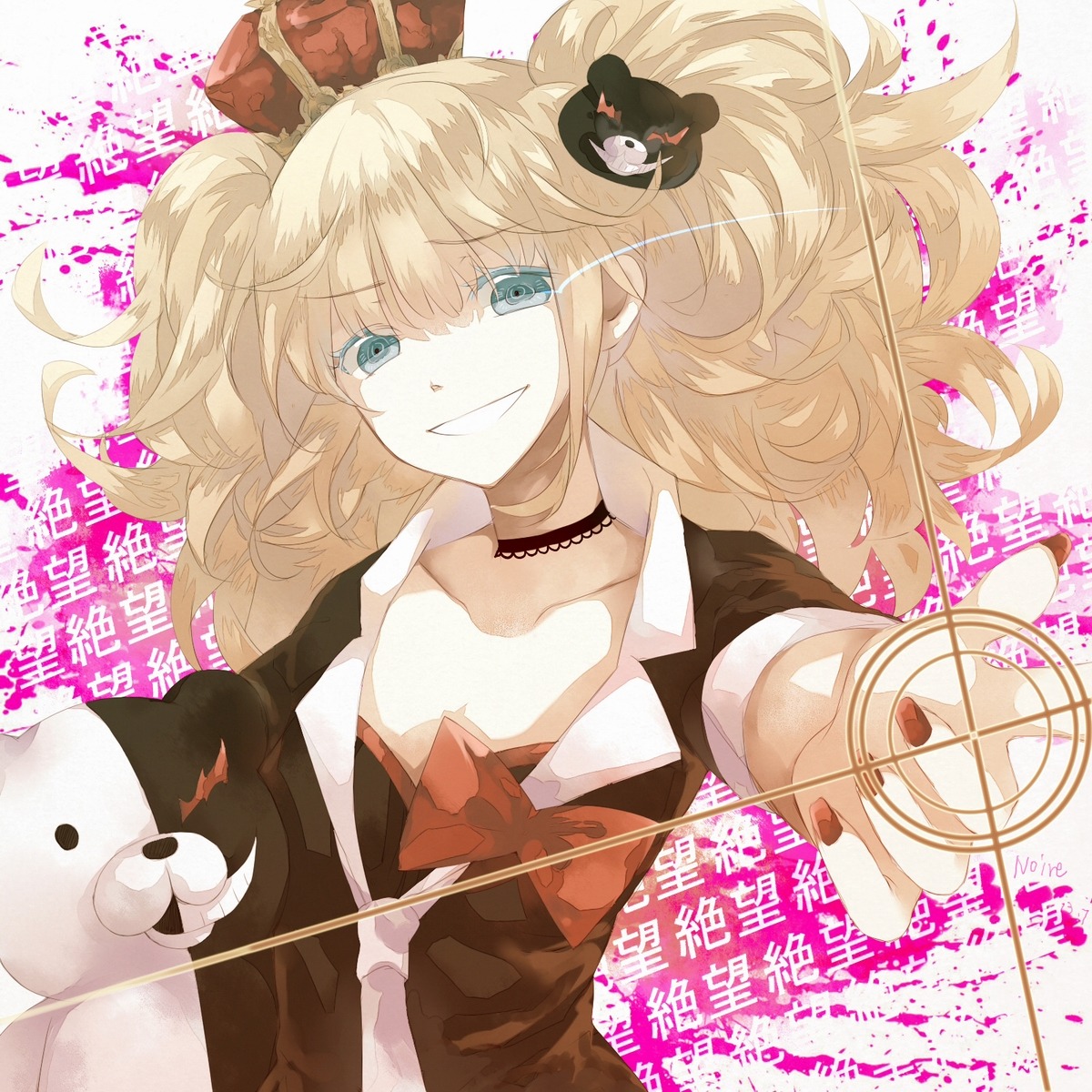 dangan-ronpa enoshima_junko eveshut monokuma