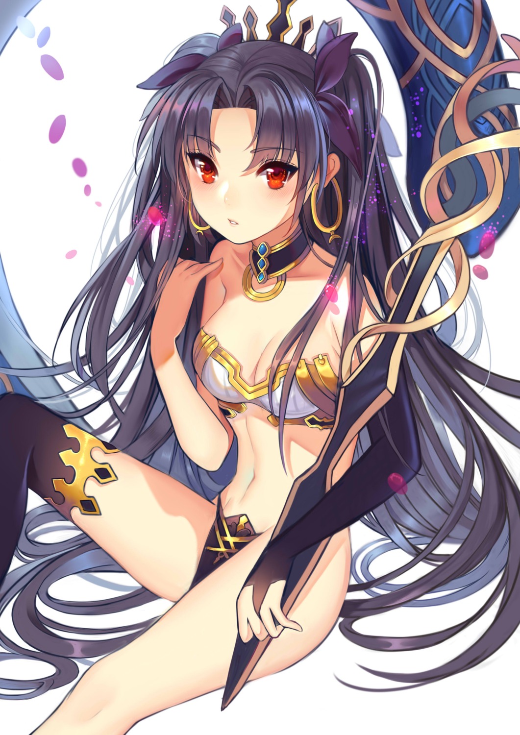 bikini_armor bym cleavage fate/grand_order ishtar_(fate/grand_order) thighhighs toosaka_rin