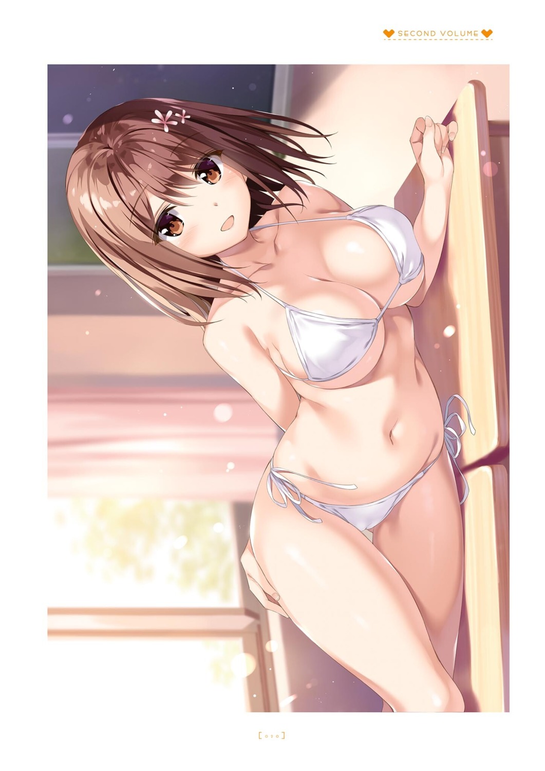 amanashi_nui bikini boku_no_kanojo_sensei cameltoe oryou swimsuits