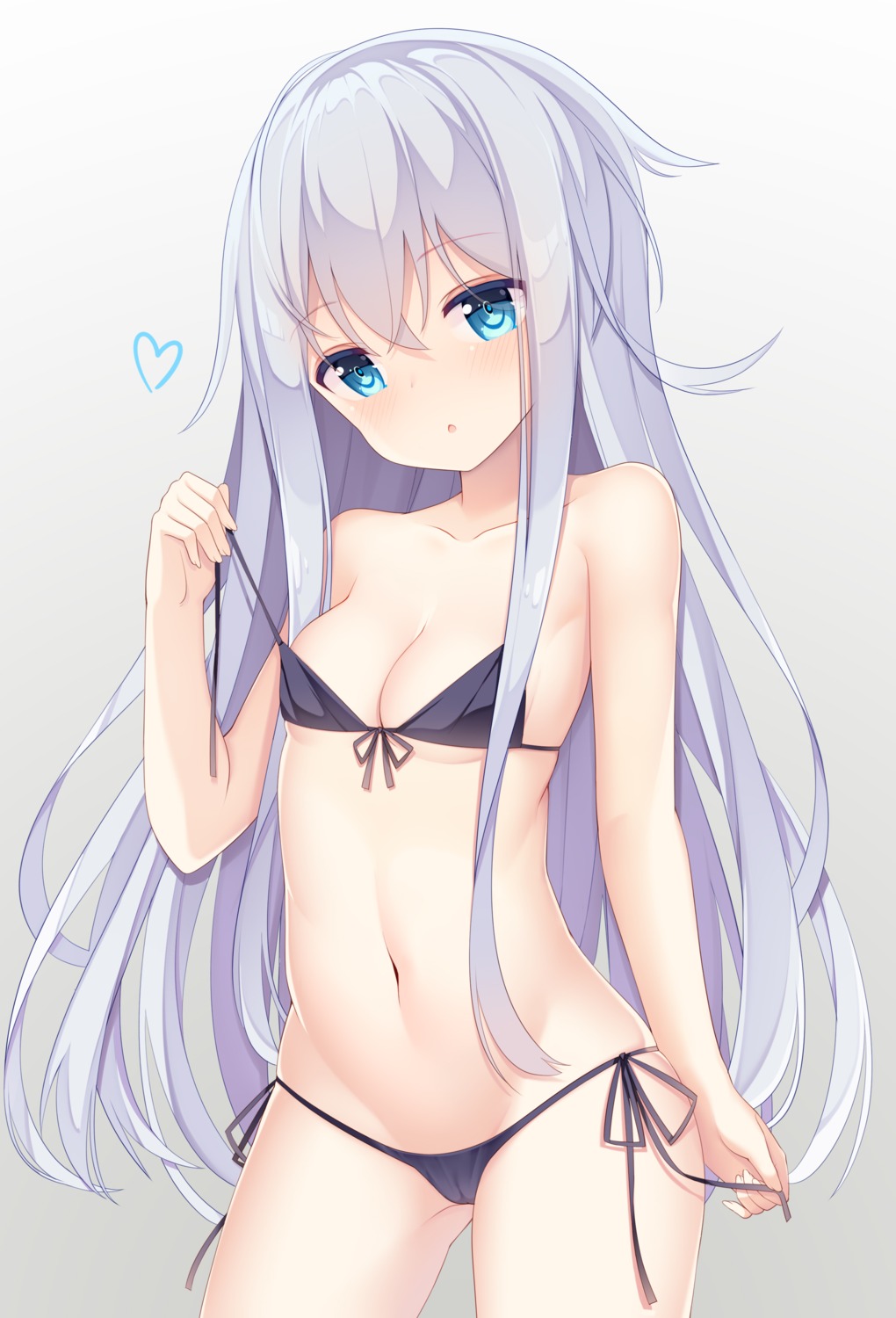 bikini cameltoe cleavage hibiki_(kancolle) jyt kantai_collection loli swimsuits underboob undressing