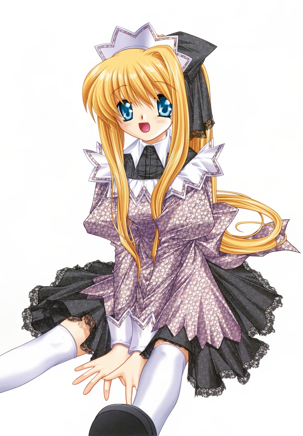 air dress hinoue_itaru kamio_misuzu key lolita_fashion thighhighs