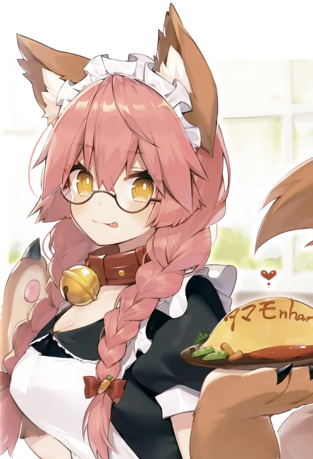 animal_ears fate/grand_order kitsune megane muryo tail tamamo_cat